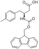 (S)-N-芴甲氧羰基-3-氨基-4-(4-甲基苯基)丁酸, 270062-97-0, 结构式