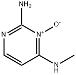 2,4-Pyrimidinediamine, N4-methyl-, 3-oxide (9CI) Structure