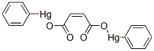 (maleoyldioxy)bis[phenylmercury] Struktur