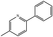 5-メチル-2-フェニルピリジン 化学構造式