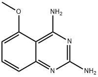 5-甲氧基喹唑啉-2,4-二胺, 27018-21-9, 结构式