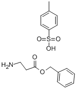 beta-Alanine benzyl ester p-toluenesulfonate salt Struktur