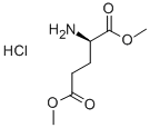 D-谷氨酸二甲酯盐酸盐 结构式