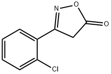 3-(2-CHLOROPHENYL)-5(4H)-ISOXAZOLONE Structure