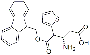 FMOC-(S)-3-氨基-4-(2-噻吩基)丁酸,270262-98-1,结构式