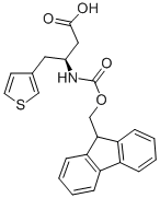 FMOC-(S)-3-AMINO-4-(3-THIENYL)-BUTYRIC ACID Structure