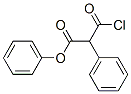 phenyl (chloroformyl)phenylacetate Struktur