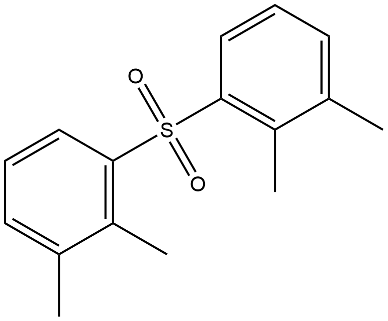 DIXYLYL SULFONE Structure