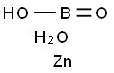 Boric acid (HBO2), zinc salt, dihydrate Struktur
