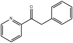 2-(フェニルアセチル)ピリジン 化学構造式