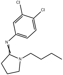 克仑吡林, 27050-41-5, 结构式