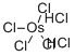 ヘキサクロロオスミウム酸(IV)二水素 hexahydrate 化学構造式