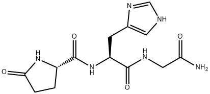 PGLU-HIS-GLY AMIDE Struktur