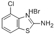2-AMINO-4-CHLOROBENZOTHIAZOLE HYDROBROMIDE Structure