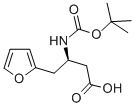 N-叔丁氧羰基-(R)-3-氨基-4-(2-呋喃基)丁酸