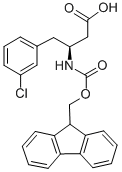 (S)-N-芴甲氧羰基-3-氨基-4-(3-氯苯基)丁酸