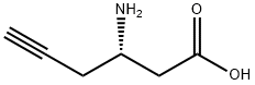 (S)-3-AMINO-5-HEXYNOIC ACID HYDROCHLORIDE Struktur