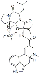 ergocryptine methanesulfonate Struktur