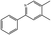 4,5-Dimethyl-2-phenylpyridine Structure