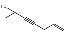 2-メチル-6-ヘプテン-3-イン-2-オール 化学構造式