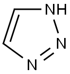 1H-1,2,3-三氮唑 结构式