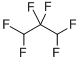 ヘキサフルオロプロパン 化学構造式