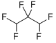 1,1,2,2,3,3-HEXAFLUOROPROPANE Structure