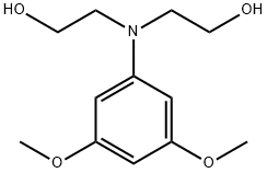 N,N-双(2-羟乙基)-3,5-二甲氧基苯胺,27076-89-7,结构式