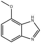 1H-BENZIMIDAZOLE, 4-METHOXY- Struktur