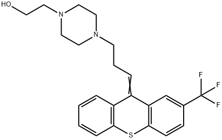 フルペンチキソール 化学構造式