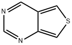 Thieno[3,4-d]pyrimidine (8CI,9CI) 化学構造式