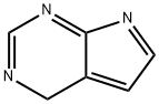 4H-吡咯并[2,3-D]嘧啶 结构式