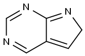 6H-Pyrrolo[2,3-d]pyrimidine (8CI,9CI) 结构式