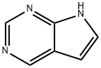7H-吡咯并[2,3-D]嘧啶 结构式