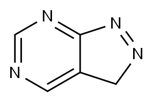 3H-Pyrazolo[3,4-d]pyrimidine (8CI,9CI) 结构式