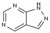 1H-吡唑并[3,4-D]嘧啶,271-80-7,结构式