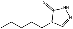 4-戊基-4H-1,2,4-三唑-3-硫醇,27106-02-1,结构式