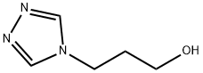 4H-1,2,4-TRIAZOLE-4-PROPANOL,27106-94-1,结构式