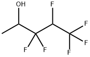 3,3,4,5,5,5-ヘキサフルオロ-2-ペンタノール 化学構造式