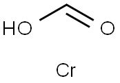 三ぎ酸クロム(III) 化学構造式