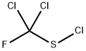 ジクロロフルオロメタンスルフェニルクロリド 化学構造式