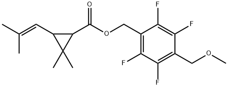 四氟甲醚菊酯 结构式