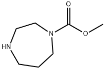 1H-1,4-Diazepine-1-carboxylicacid,hexahydro-,methylester(9CI) Struktur