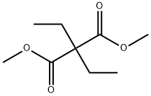 Dimethyl diethylmalonate  Struktur