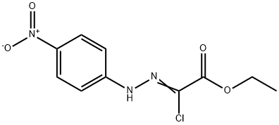 ETHYL (2E)-CHLORO[(4-NITROPHENYL)HYDRAZONO]ACETATE Structure