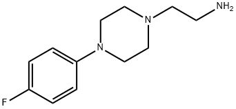 2-[4-(4-氟苯基)哌嗪-1-基]乙-1-胺 结构式