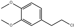 4-(2-chloroethyl)-1,2-dimethoxybenzene, 27160-08-3, 结构式