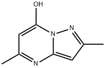 2,5-二甲基吡唑并[1,5-A]嘧啶-7-醇, 27166-46-7, 结构式