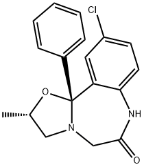 trans-Oxazolam Structure