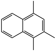 1,2,4-TRIMETHYLNAPHTHALENE, 2717-42-2, 结构式